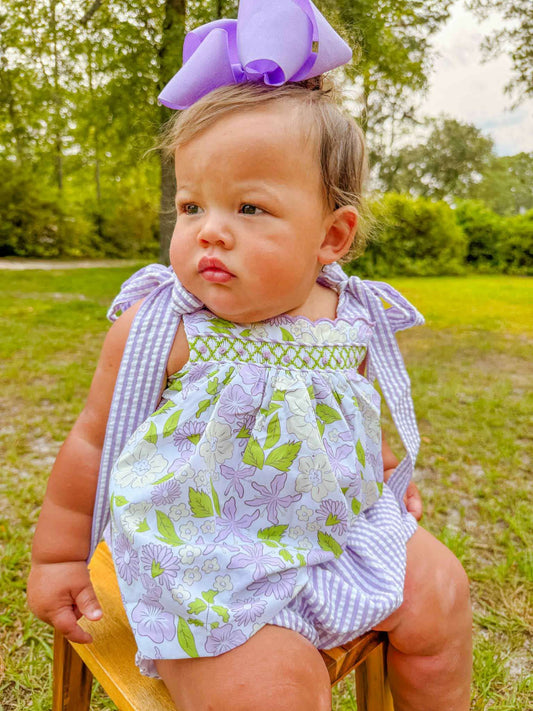 RTS- Purple Floral Set