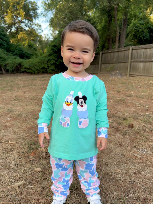 RTS - Coastal Camo Mouse & Duck Tee