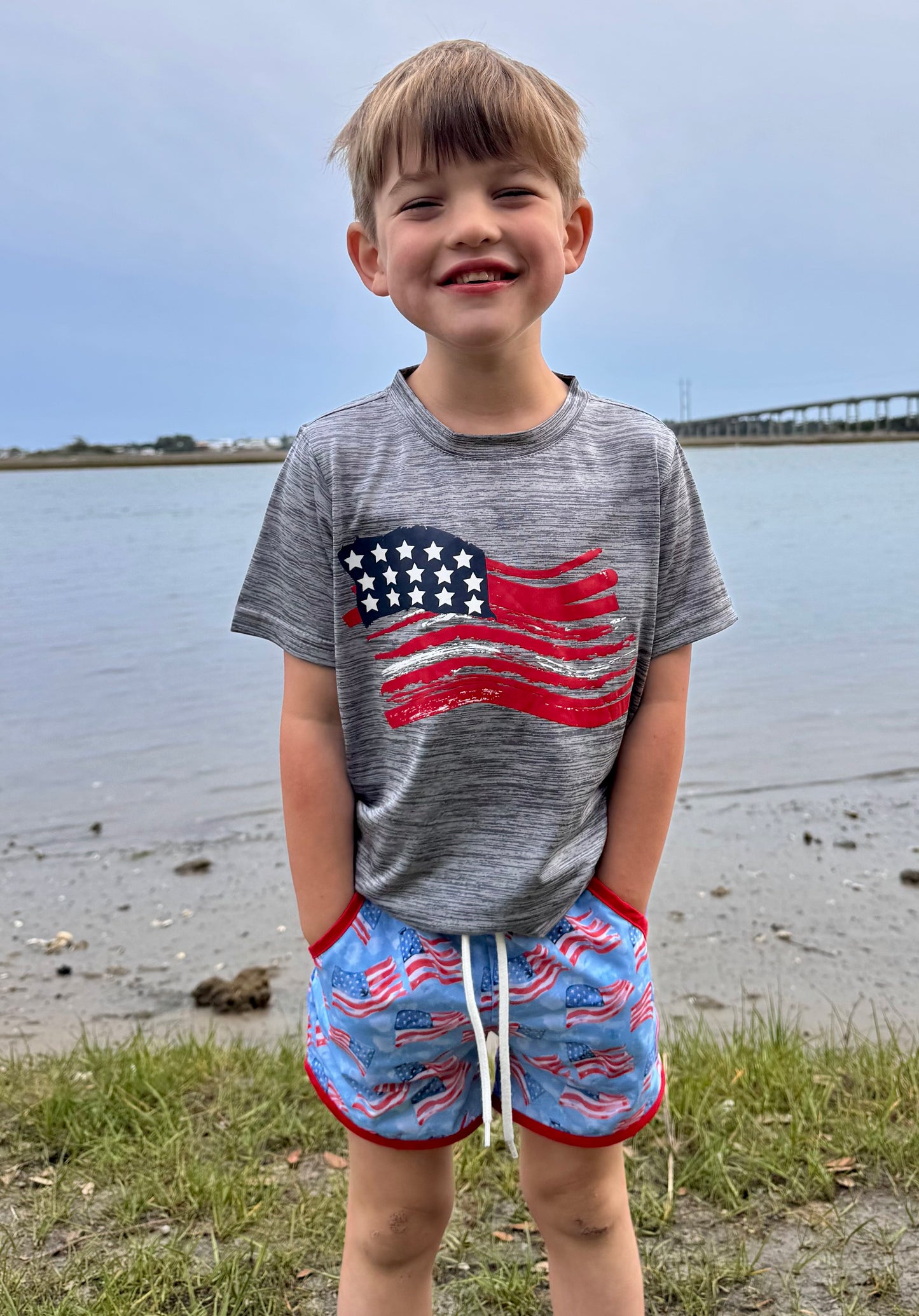 RTS - Boy Flag Trunks