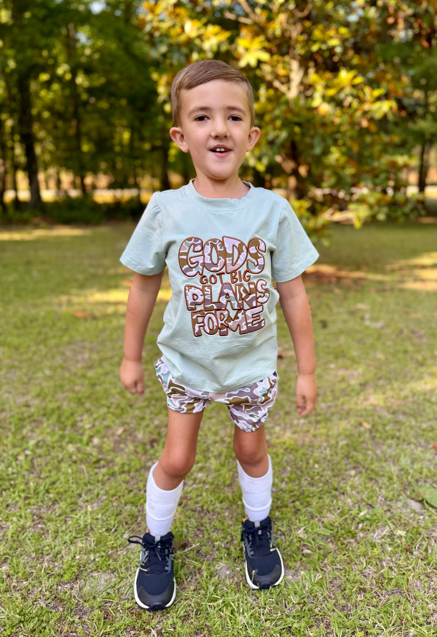 RTS - Camo Big Plans For Me Tee