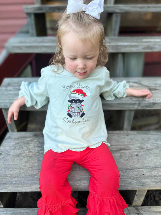 RTS - Girl Santa I’ve Been Feral Tee