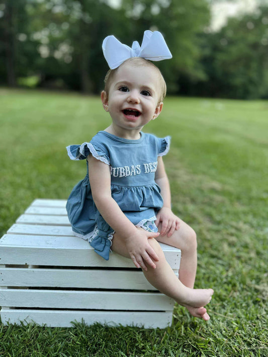 RTS - Blue and Floral Set ( MONO: Mama’s Girl on all)