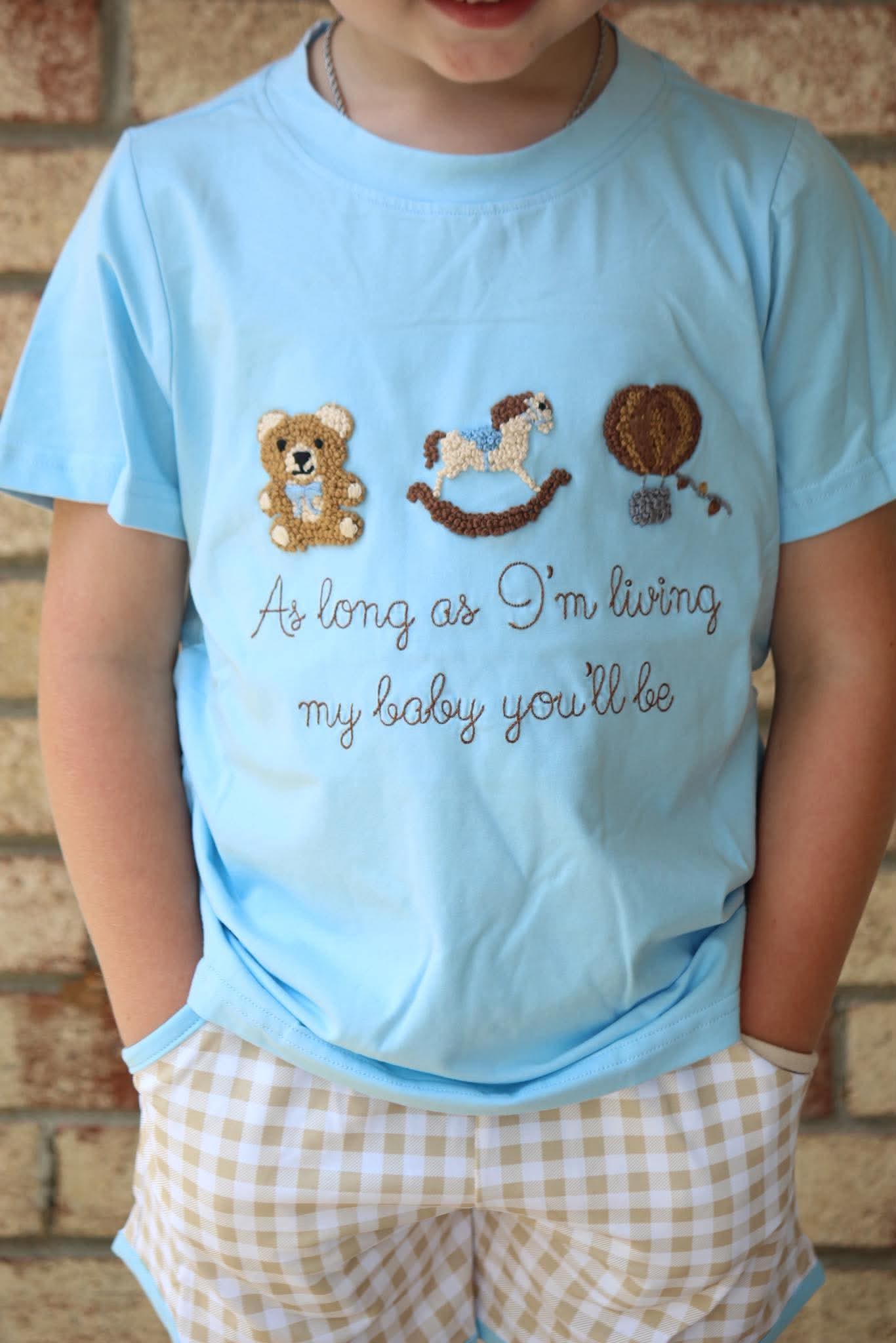 RTS - Boy My Baby Short Set