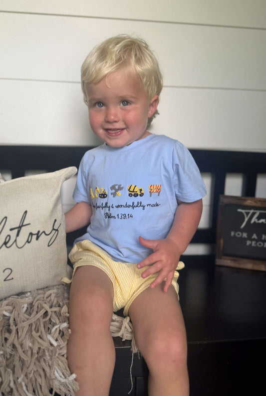 RTS - Blue Construction Short Set