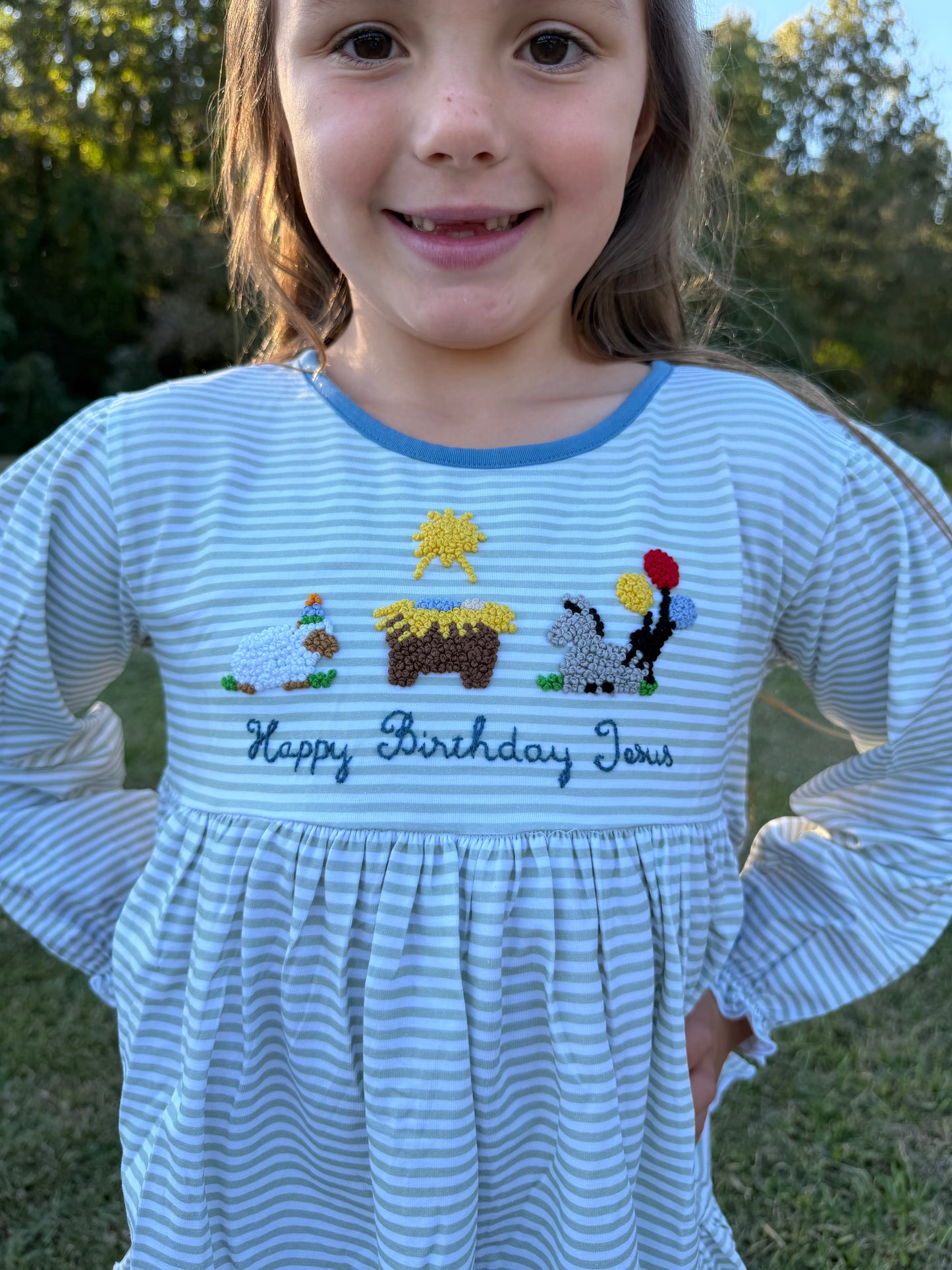 RTS - Happy Birthday Jesus Girl Set