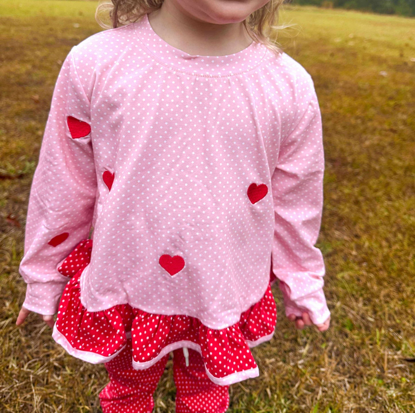 RTS - Itty Bitty Heart Jogger Set