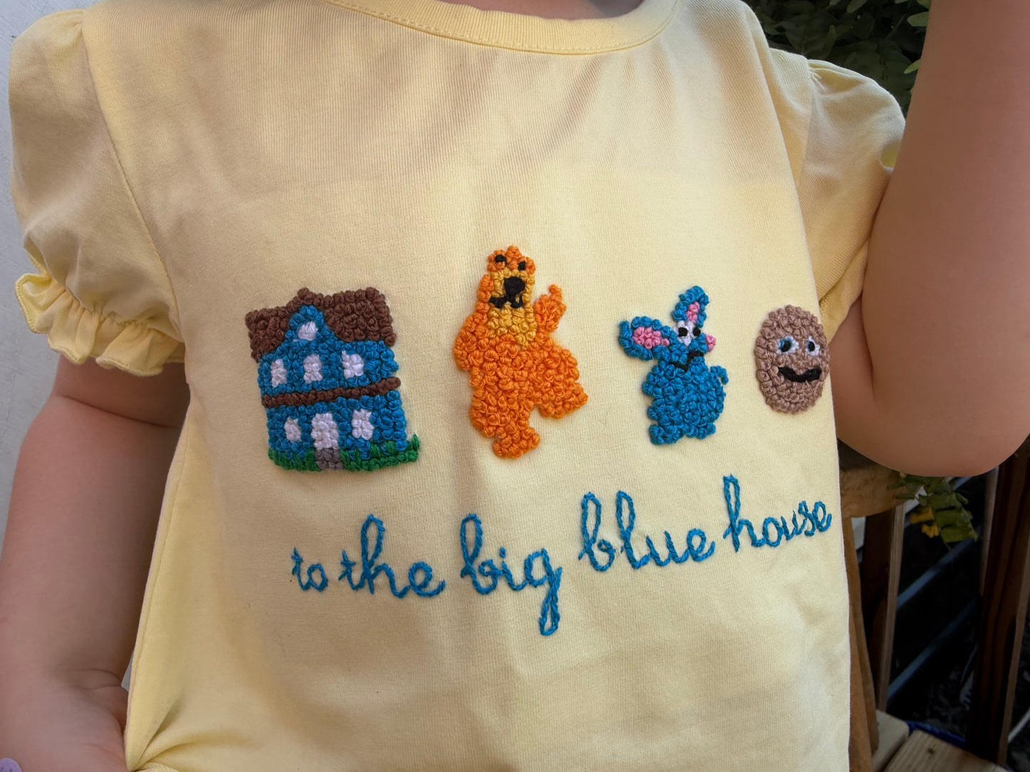 RTS - Girl Blue House Tee