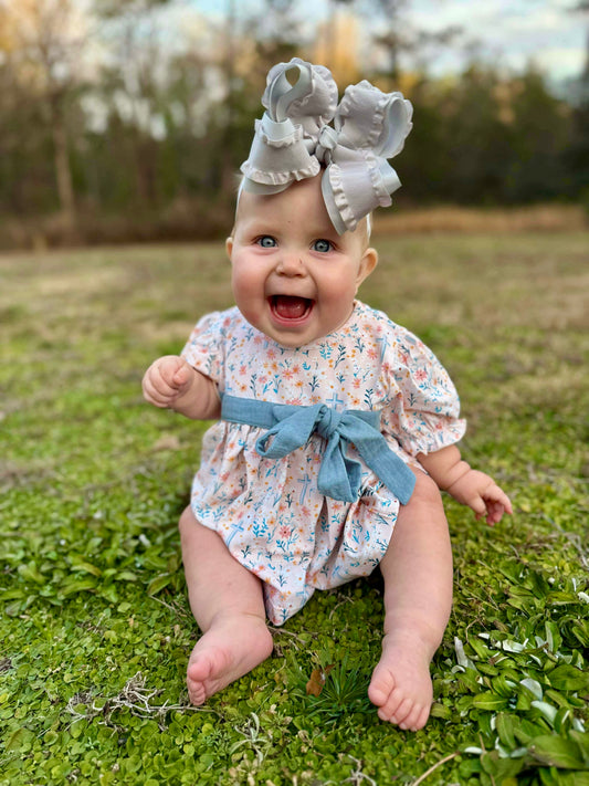 RTS - Cross Girl Diaper Set