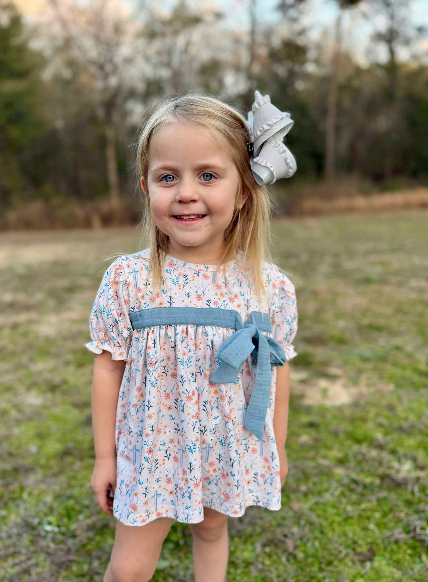 RTS - Cross Girl Diaper Set