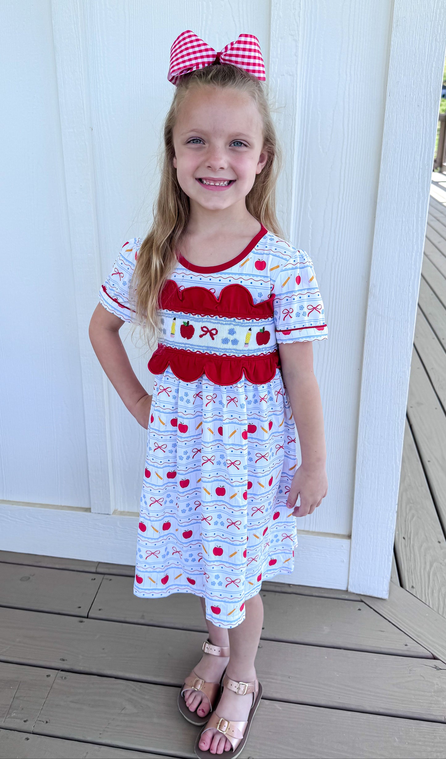 RTS - Smocked Pencil Dress