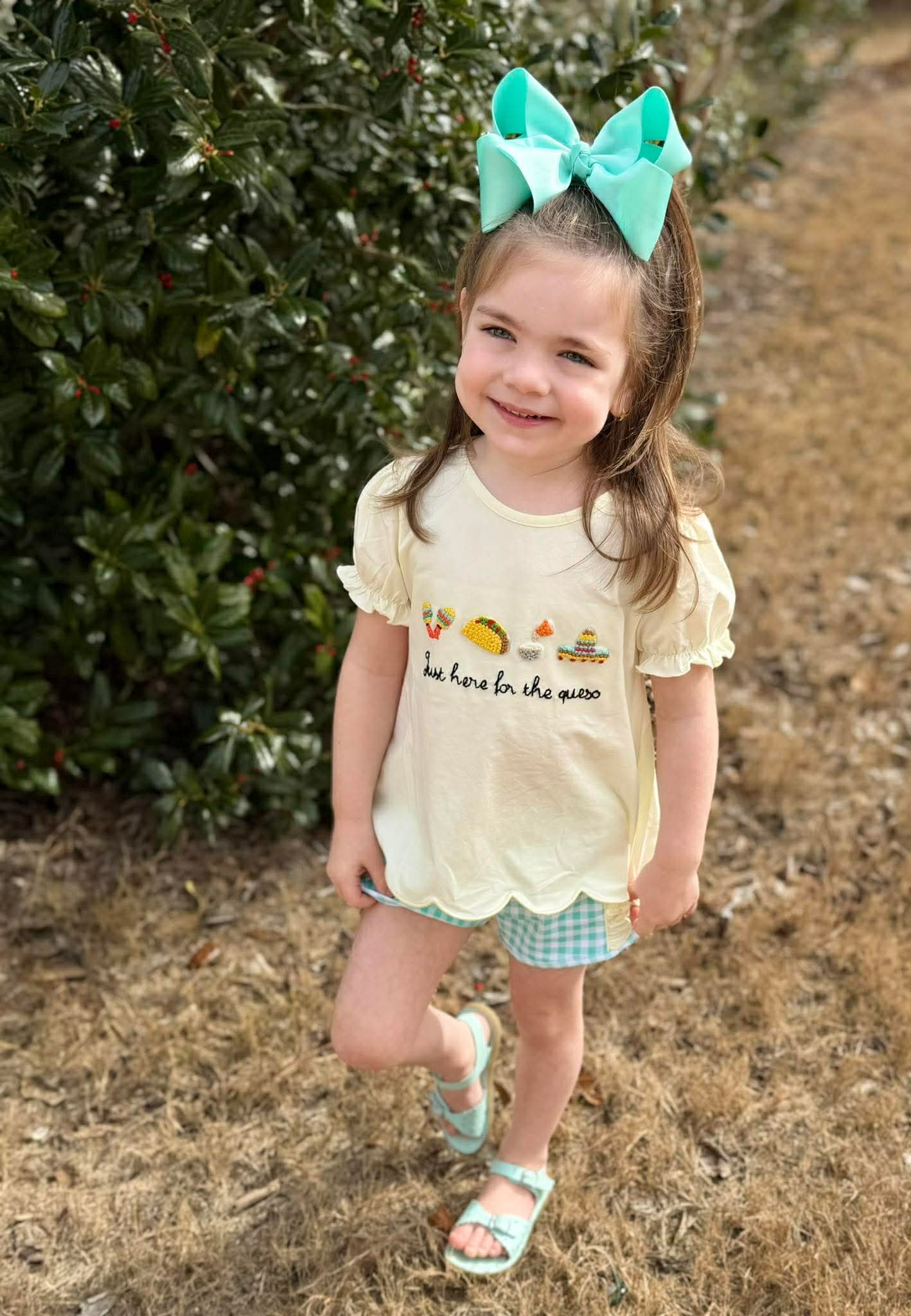 RTS - Girl Queso Short Set