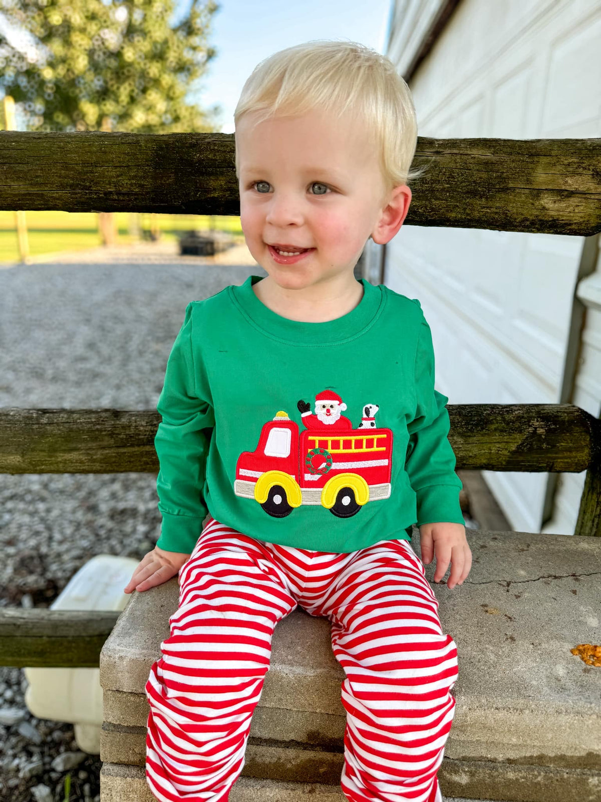 RTS - Boy Firetruck Tee