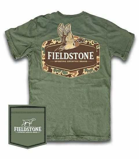 RTS - Green Fieldstone Camo Tee
