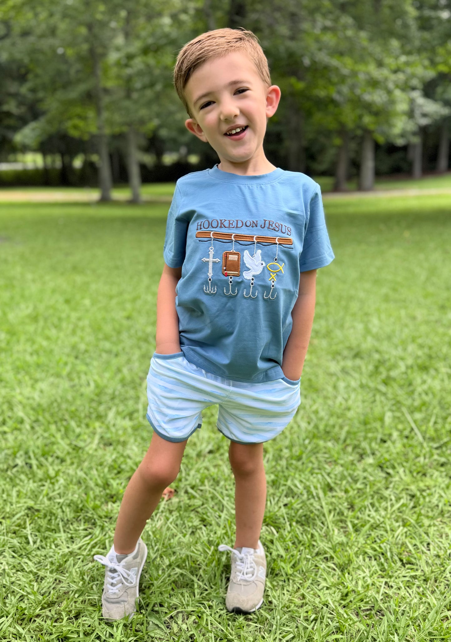 RTS - Hooked On Jesus Tee