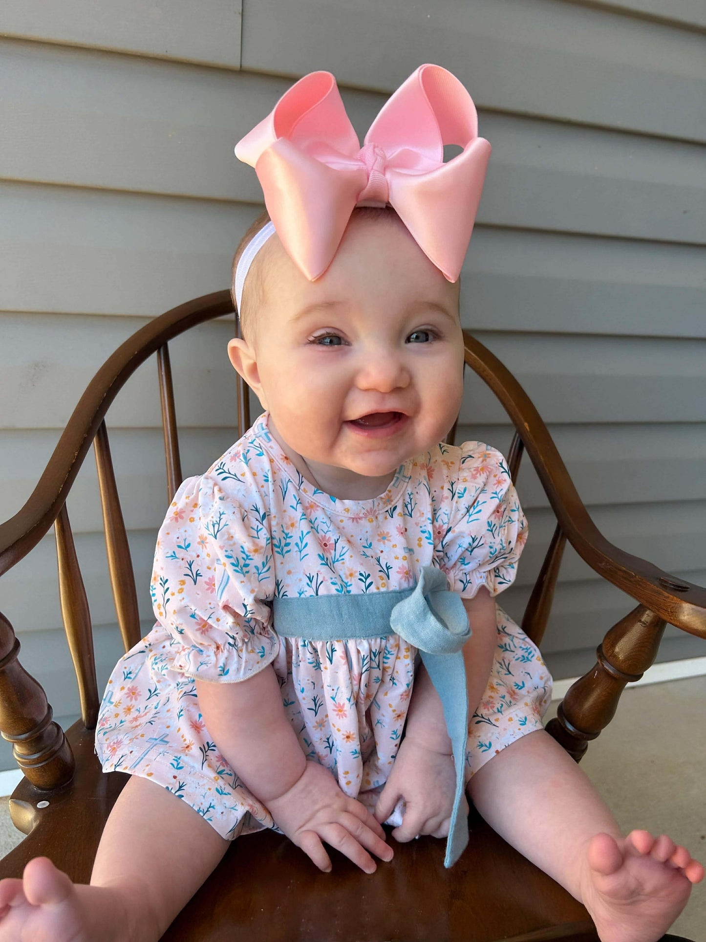 RTS - Cross Girl Diaper Set