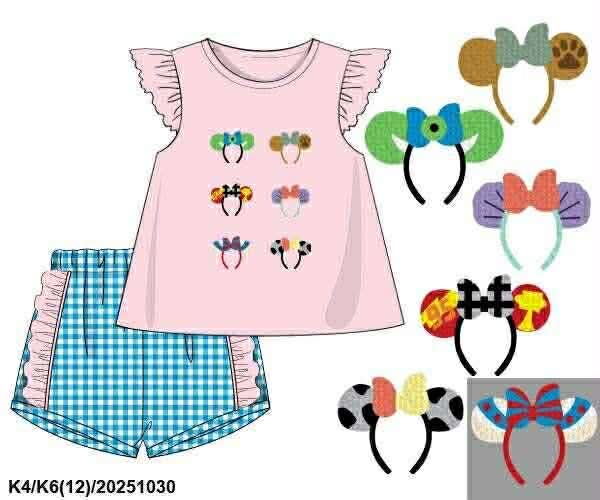 RTS - Girl Ears Short Set