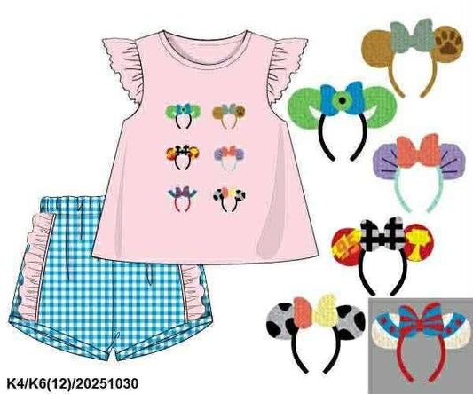 RTS - Girl Ears Short Set