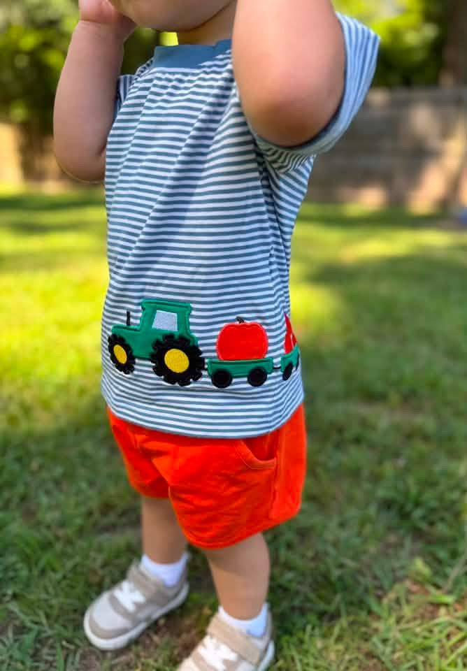 RTS - Tractor Pumpkin Tee